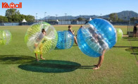 casual mini zorb ball is fun